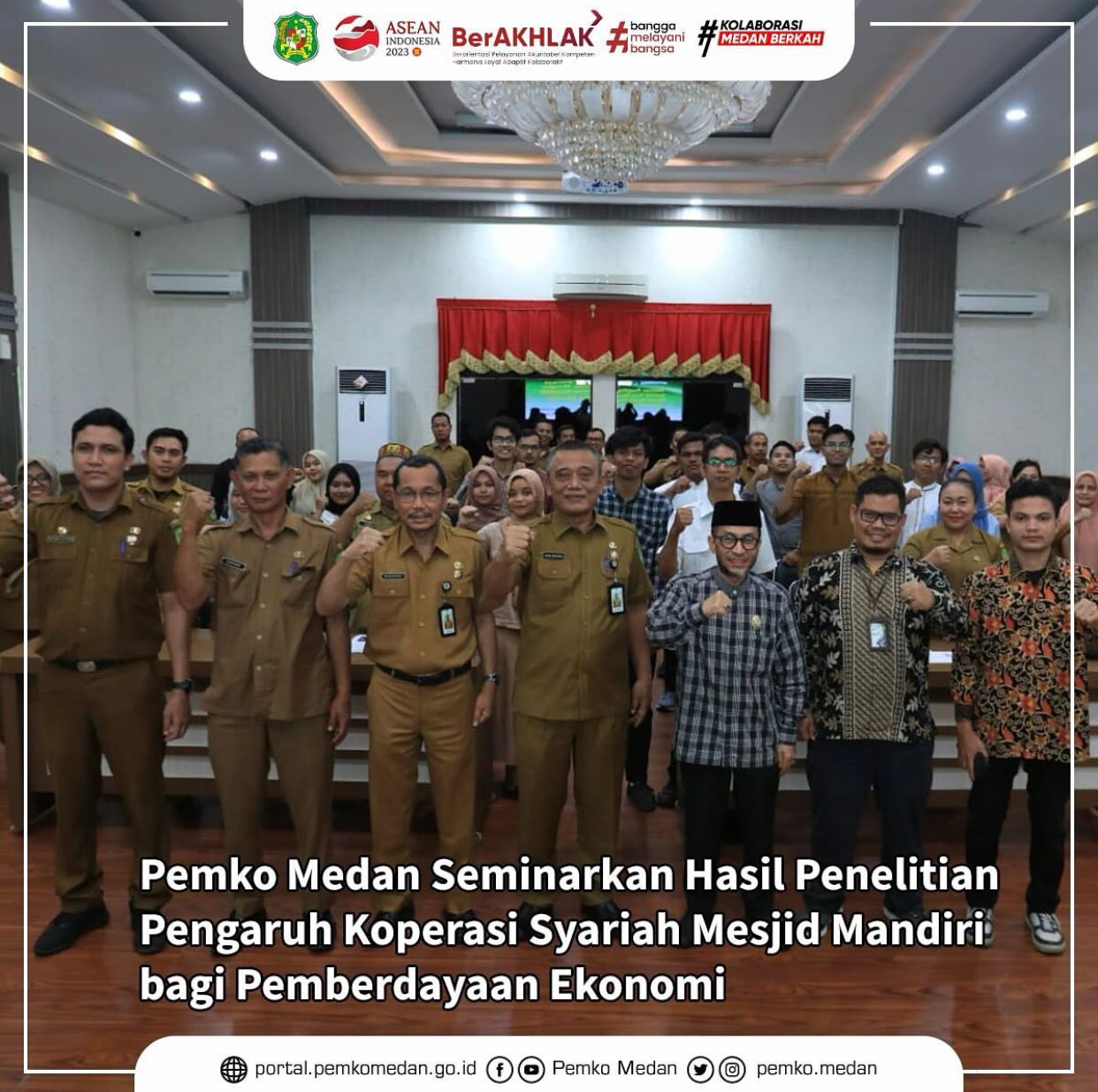 Seminar Hasil Penelitian Pengaruh Koperasi Syariah Mesjid Mandiri Bagi Pemberdayaan Ekonomi