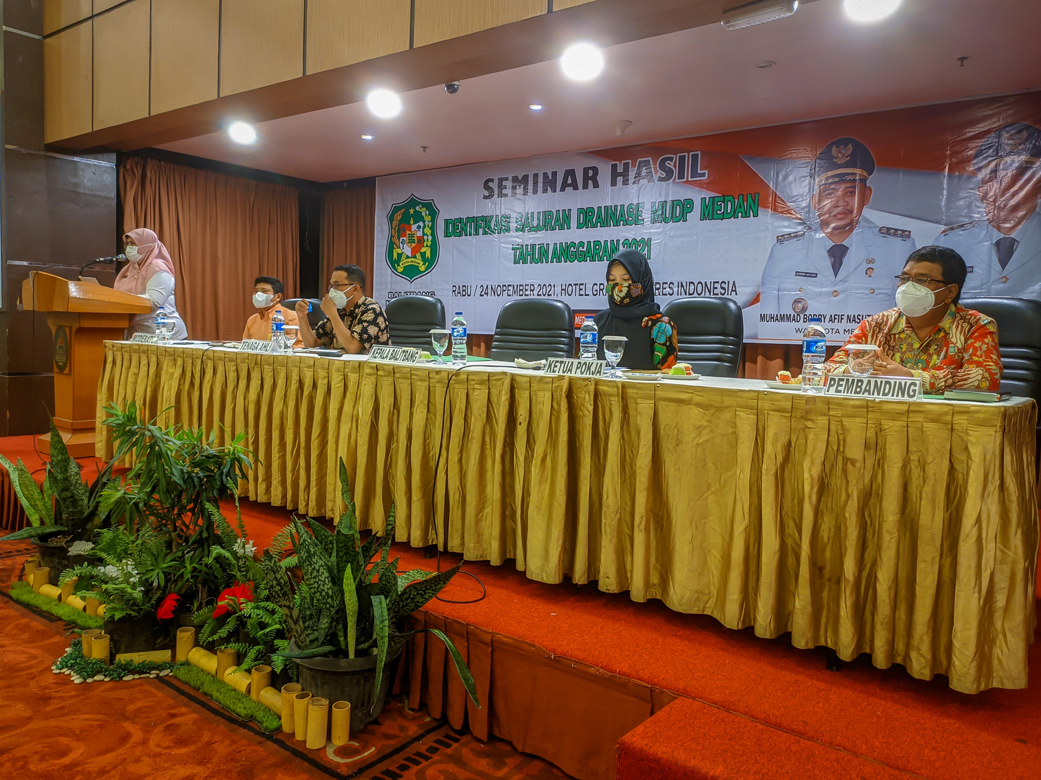 BALITBANG KOTA MEDAN  MELAKUKAN IDENTIFIKASI SALURAN DRAINASE MUDP MEDAN GUNA MENANGANI GENANGAN DI KOTA MEDAN