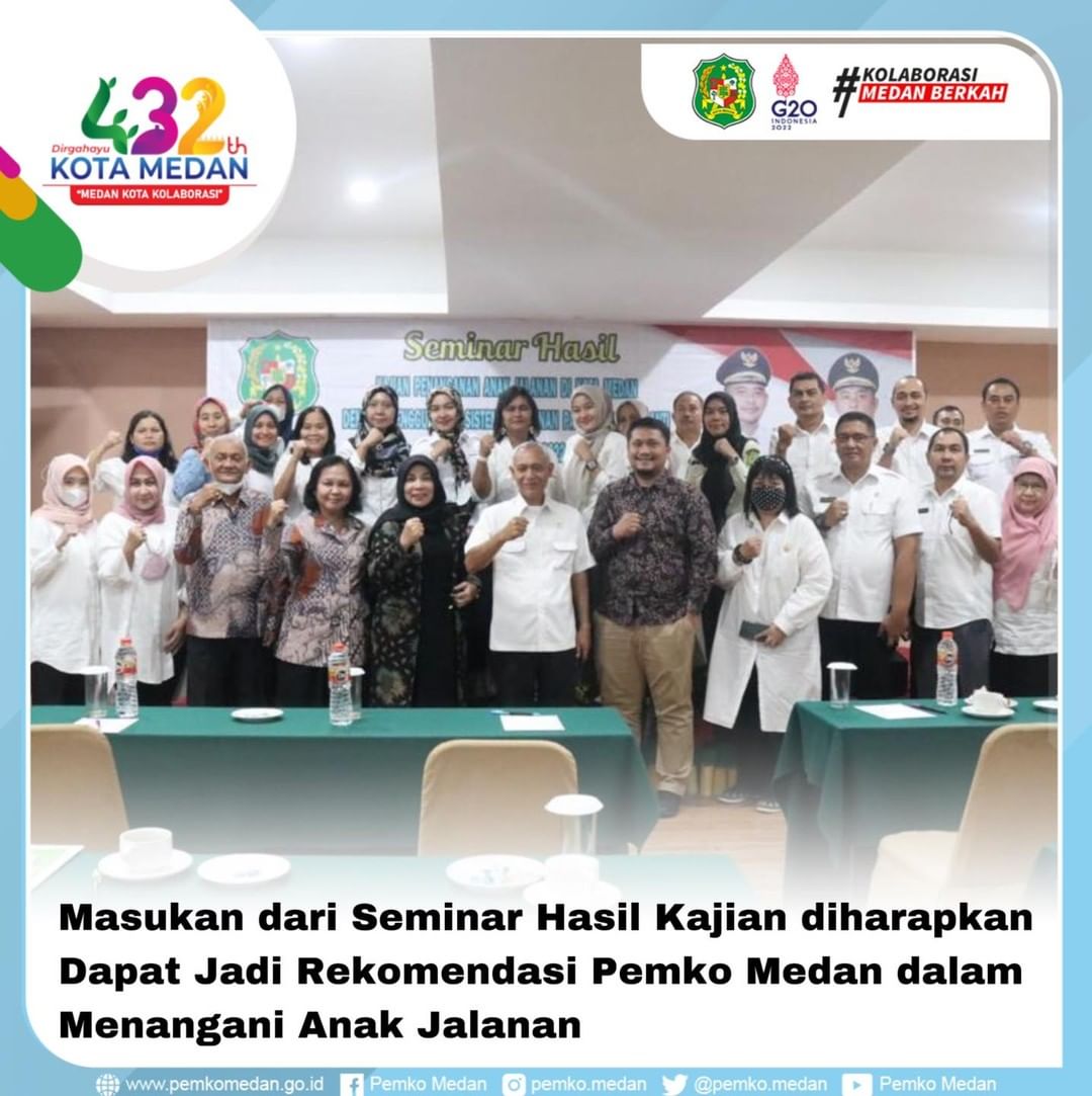 MASUKAN DARI SEMINAR HASIL KAJIAN DIHARAPKAN DAPAT JADI REKOMENDASI PEMKO MEDAN DALAM MENANGANI ANAK JALANAN