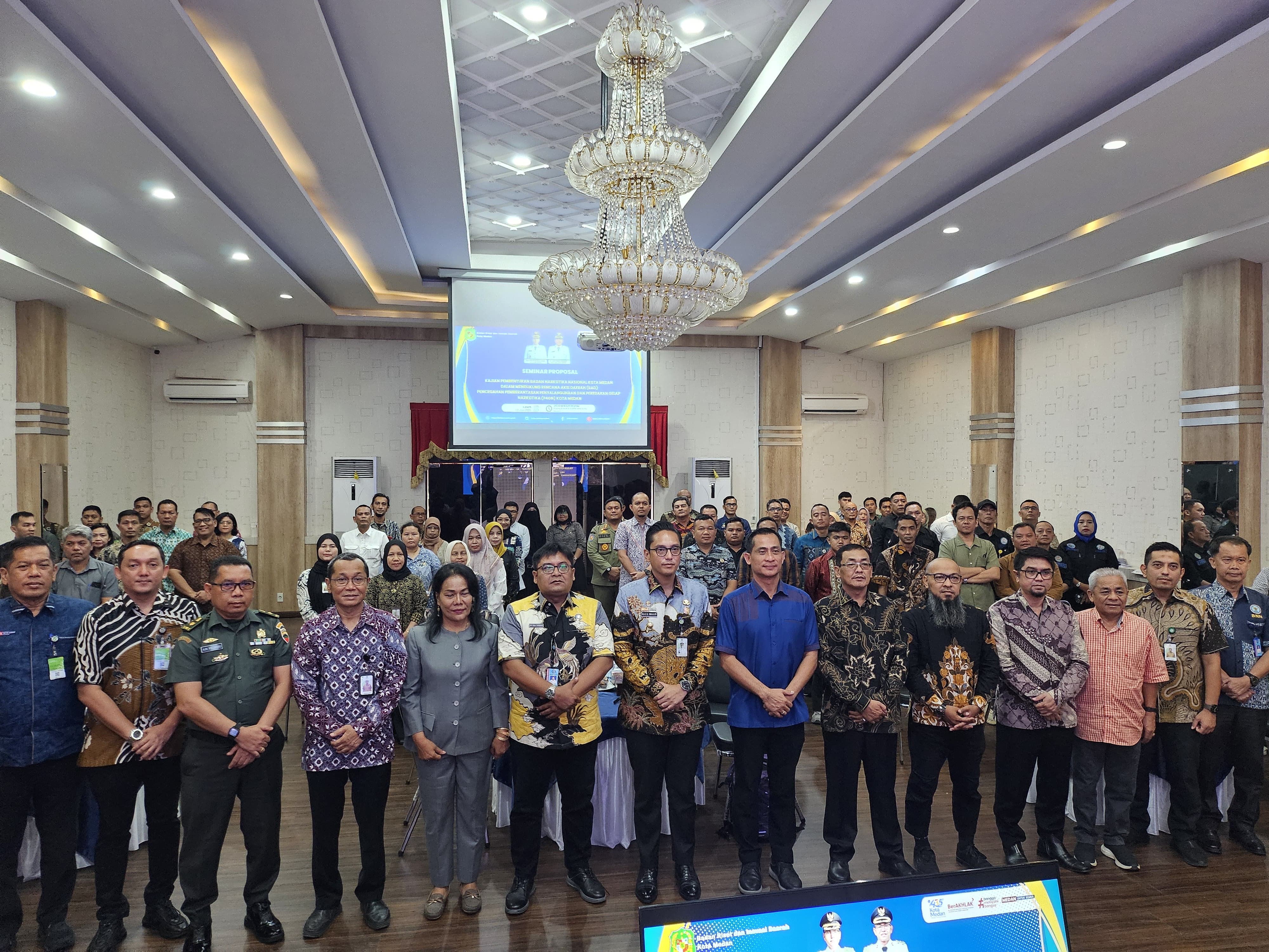 BRIDA Kota Medan Gelar Seminar Kajian Pembentukan BNN Kota Medan