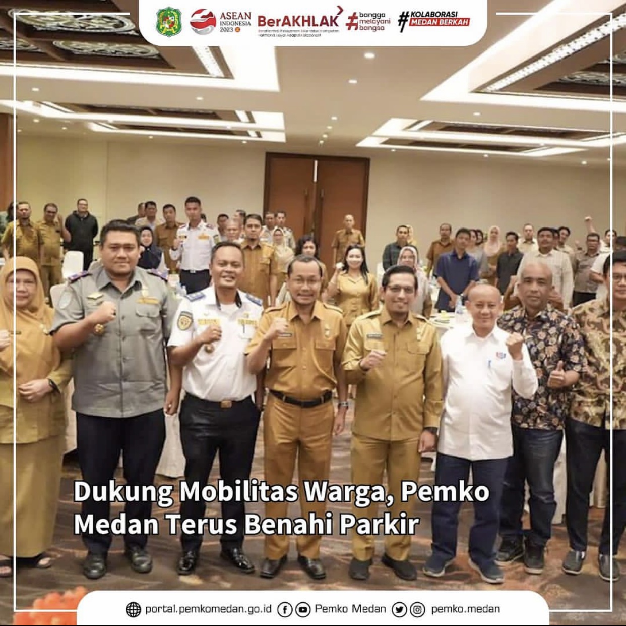 Seminar Kajian Potensi Penerimaan Retribusi Parkir di Kota Medan