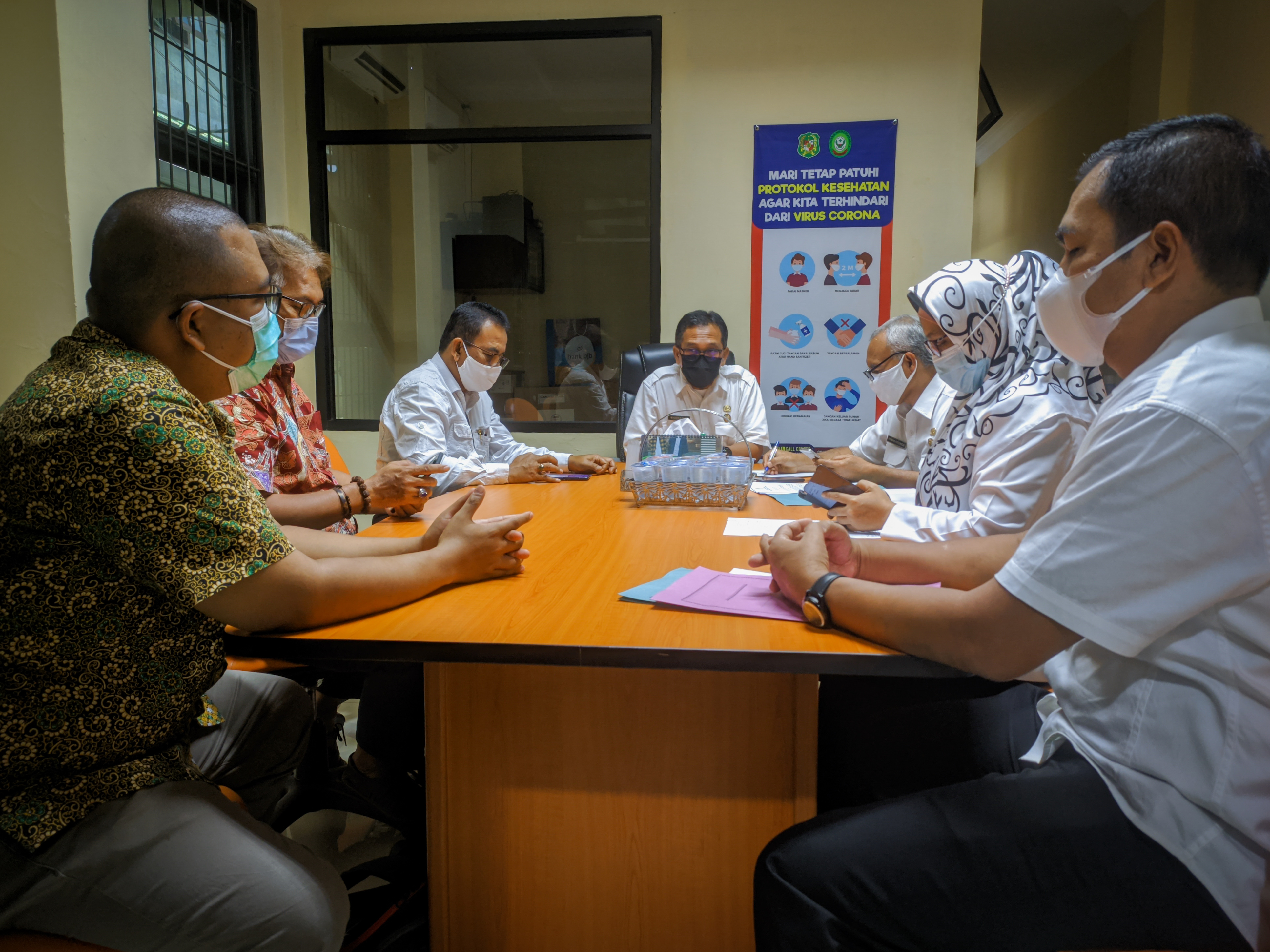 TIM KELOMPOK KERJA (POKJA) JARINGAN PENELITIAN DAN PENGEMBANGAN BIDANG KESEHATAN ADAKAN KUNJUNGAN KERJA KE DINAS KESEHATAN KOTA MEDAN