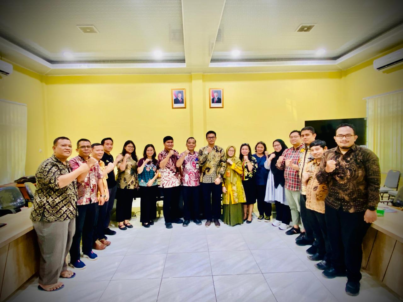 Badan Riset dan Inovasi Daerah Kota Medan Melakukan Koordinasi dengan Dinas Ketahanan Pangan, Pertanian dan Perikanan dalam Kajian Pembuatan Peta Ketahanan dan Kerentanan Pangan (FSVA) Tahun 2025