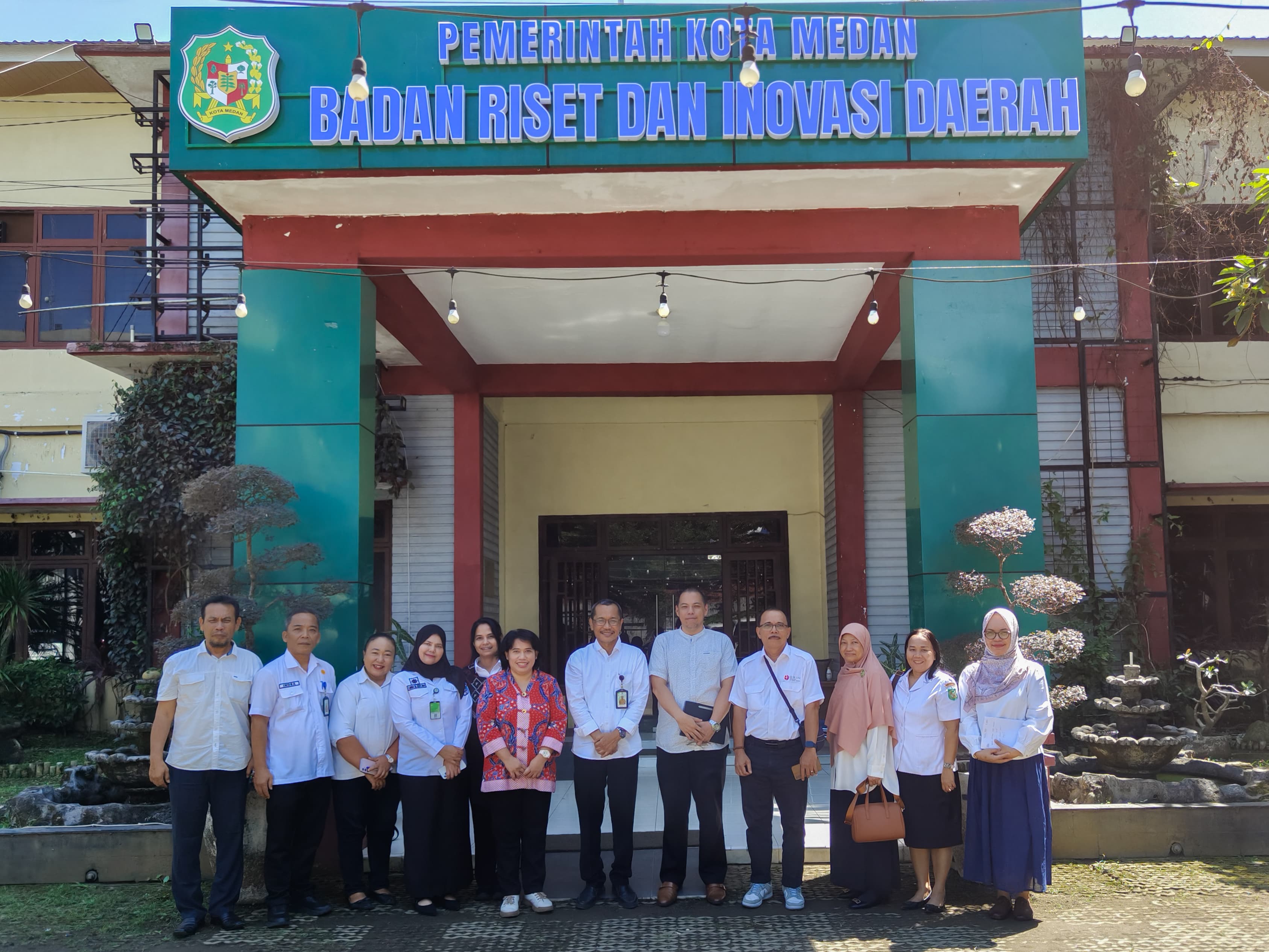 BRIDA Kota Medan Terima Kunjungan Kerja BRIN untuk Penguatan Ekosistem Riset dan Inovasi